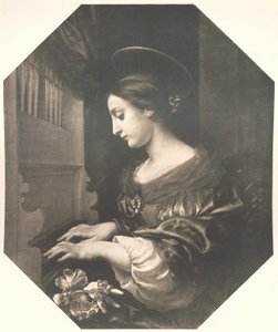 聖セシリア 作： after Carlo Dolci